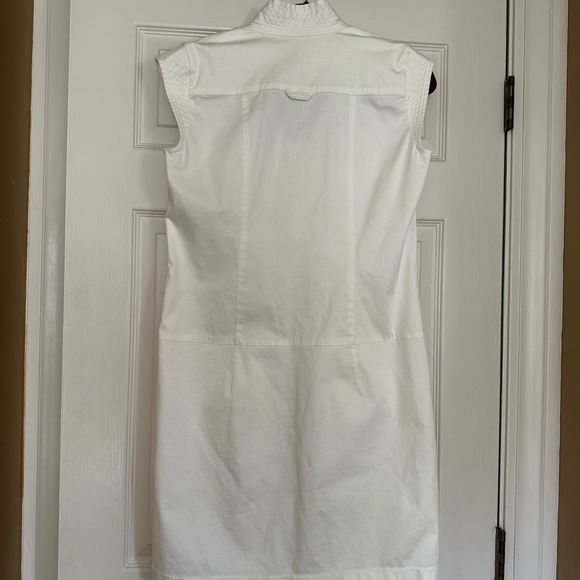NWOT, W by Worth, grommet tie front white dress - Picture 5 of 8